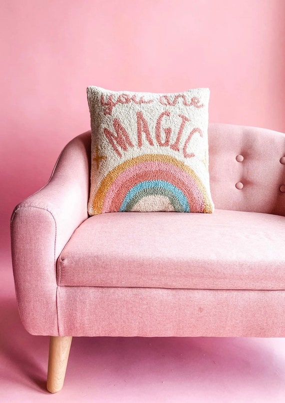 You Are Magic Pillow Rainbow Pillow Hook Pillow - Etsy Denma