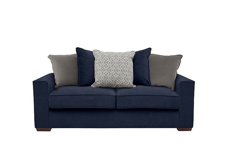 Cory 3 Seater Fabric Scatter Back Sofa in 2023 | Sofa, Sofa bed .