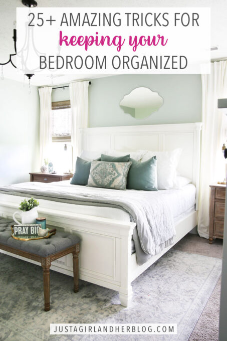 25+ Smart Bedroom Organization Ideas | Abby Organiz