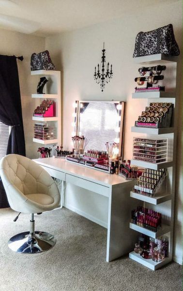 19 Makeup Vanity Ideas that Would Make Any Hollywood Starlet .