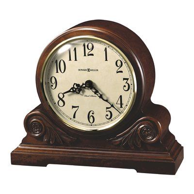 Howard Miller Desiree Traditional Tabletop Clock in American .