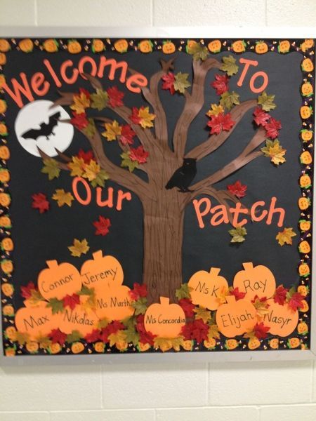 Pre-K Bulletin Board Ideas | Halloween bulletin boards, Preschool .