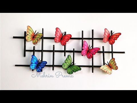 wallmate/Butterfly wall hanging/wall decor with butterfly .