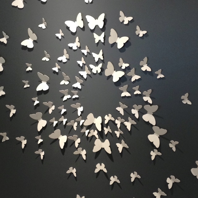 Butterfly wall art in Oliver bonas | Swakriya dan kerajinan .