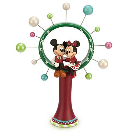 Mickey and Minnie Mouse Tree Topper - Holiday | Disney christmas .