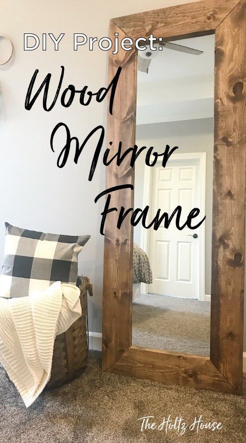 But white and next to dresser | Diy wood mirror frame, Mirror .