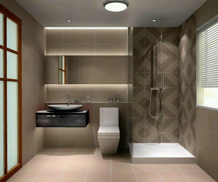 30 Small Modern Bathroom Ideas | Diseño de baños, Cuarto de baño .