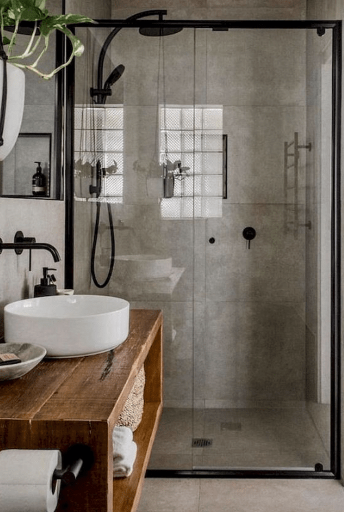 28 Industrial Style Bathrooms Design and Decor Ideas - VivieHome .