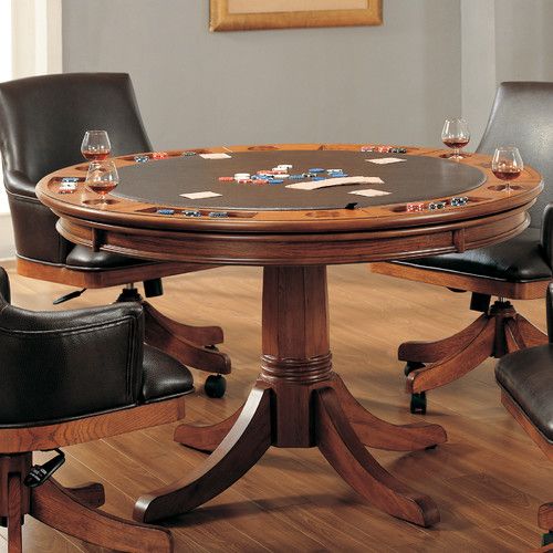 Poker & Card Tables | Game table and chairs, Game room furniture .