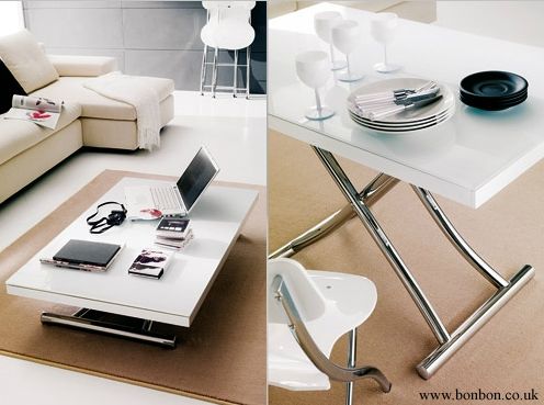 NEED! Space saving table · Planet coffee or dining table · Bonbon .