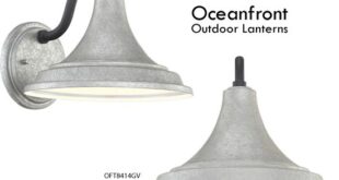 Quoizel Oceanfront Outdoor Lanterns - Beach House, Nautical and .