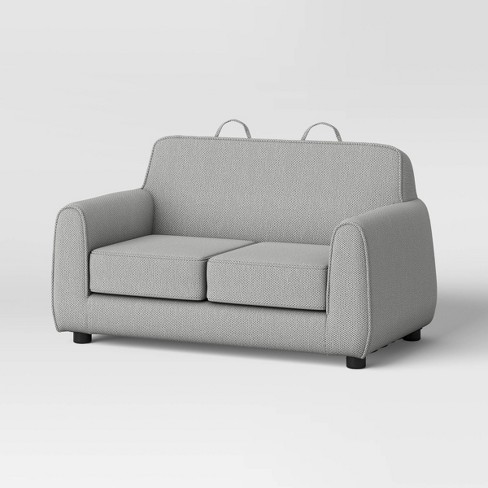 Upholstered Sofa Gray - Pillowfort™ : Targ