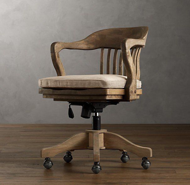 Wooden Swivel Revolving Chairs - Ideas on Foter | Office chair .