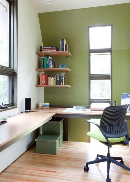 30 Corner Office Designs and Space Saving Furniture Placement .