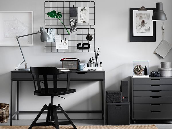 for your home office... Let's get it started | Gray home offices .