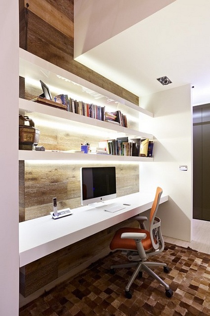 Designed by Hirsch Bedner Associates | Modern home offices, Home .