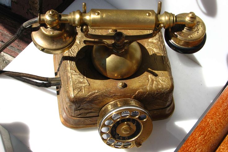 antique #dial #gold #instrument #old #telephone #vintage | Antique .