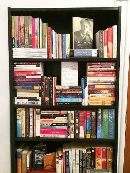 Simply rearranging your books can work wonders. | Bookshelves .