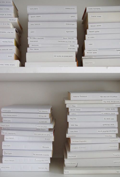 5 Favorites: Design-Worthy Book Covers: Remodelista | White books .