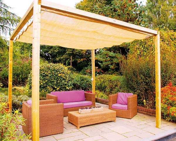 20 DIY Outdoor Curtains, Sunshades and Canopy Designs for Summer .