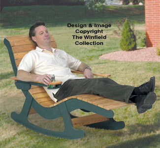 Chaise Lounge Rocker Wood Plans, All Yard & Garden Projects: The .
