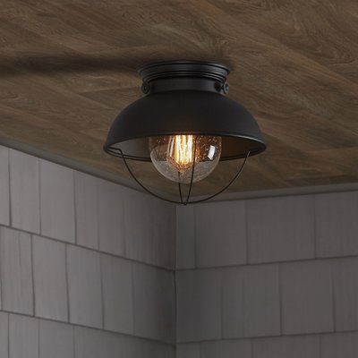 The August Grove® Downlight is easy to illuminates decks, driveway .