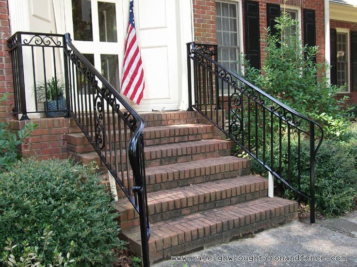 Chicago IL custom wrought iron railings Raleigh Wrought Iron Co .