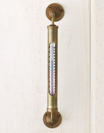 Decorative Outdoor Thermometers | Outdoor thermometer, Outdoor .