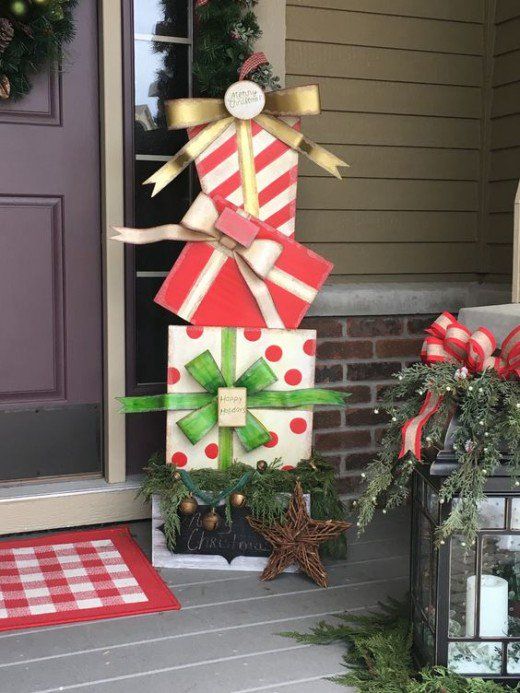 50+ Easy DIY Outdoor Christmas Decorations for Your Yard in 2022 .