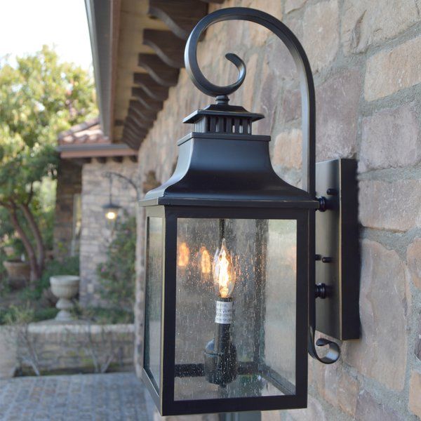 Wolcott 2-Light LED Outdoor Wall Lantern | Outdoor wall lantern .