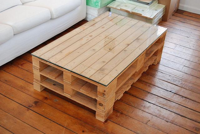Pallet Coffee Table (4) | Wooden pallet coffee table, Pallet .