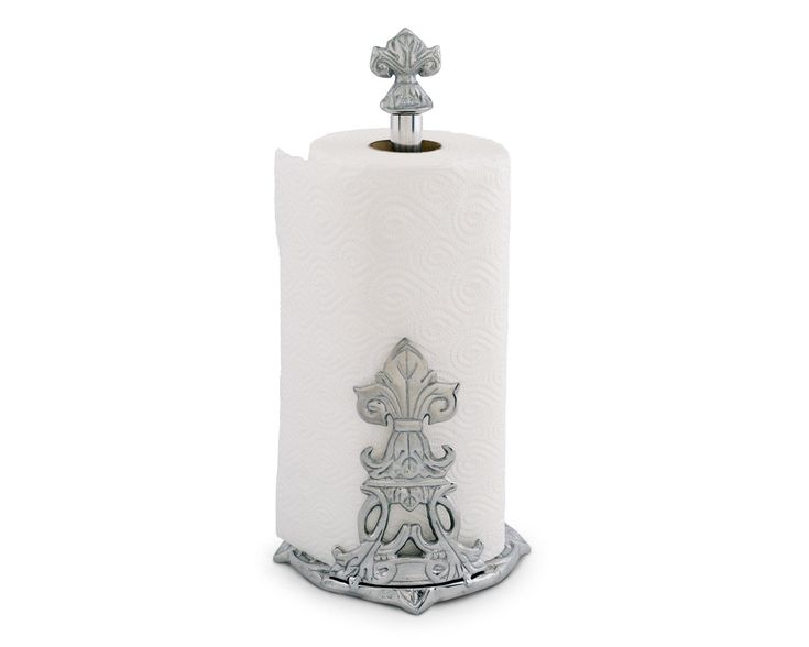 Fleur-De-Lis Paper Towel Holder | Paper towel holder, Towel holder .