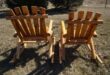Oversized Outdoor Rocking Chair | Big and Tall Log Porch Rocker .