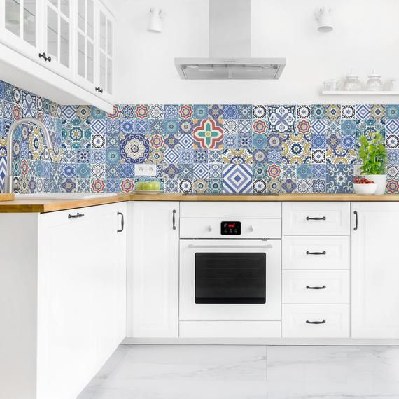 Splashback Portuguese Tiles Kitchen Decor Backsplash - Etsy .