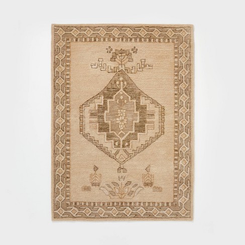 Hand Tufted Persian Style Rug Cream - Threshold™ Designed With .