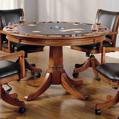 Poker & Card Tables | Game room furniture, Game table and chairs .
