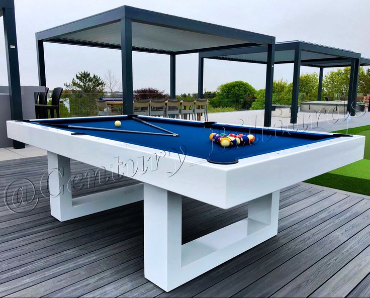 SoHo Outdoor Pool Table | Outdoor pool table, Pool table, Modern .