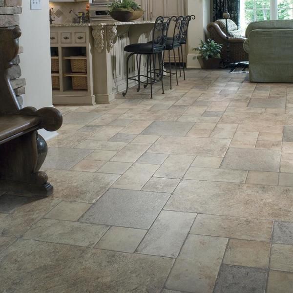 Innovations Tuscan Stone Sand 8 mm Thick x 15-1/2 in. Wide x 46-2 .
