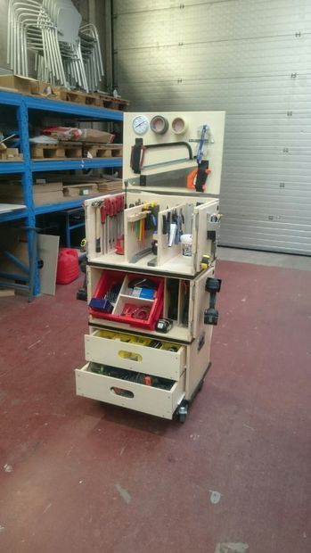 Ultimate Portable Mobile Toolbox | Diy storage, Mobile tool box .