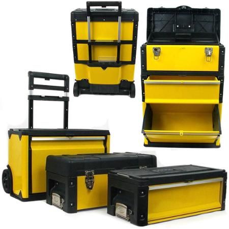 Stalwart 3-in-1 Oversized Portable Tool Chest - Walmart.com .