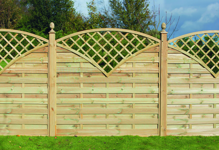 Travis Perkins fence panels give your home and garden valuable .