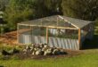 enclosed garden~to keep out deer and critters | Vegetable garden .