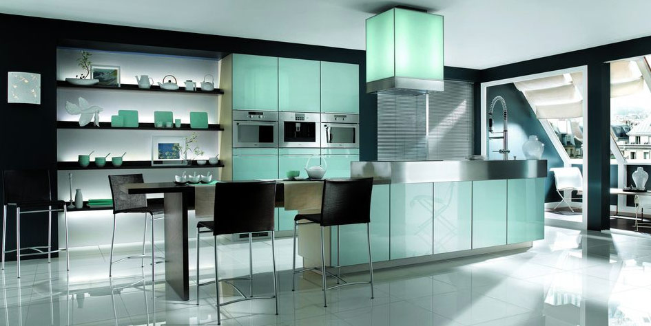 Black and White Kitchen Designs From Mobal