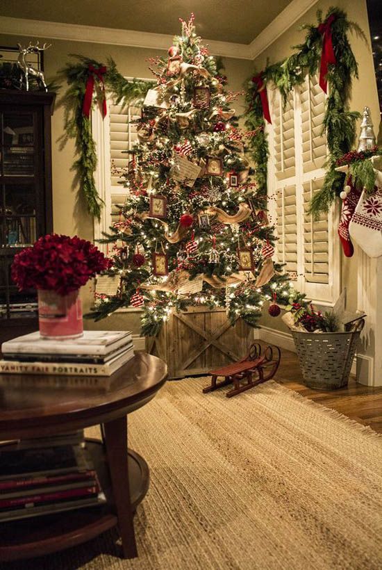 40 Most Loved Christmas Tree Decorating Ideas on Pinterest - Home .