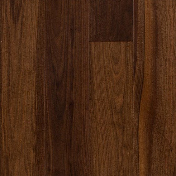 4" x 3/4" Walnut Select & Better Natural Prefinished Solid Hardwood .
