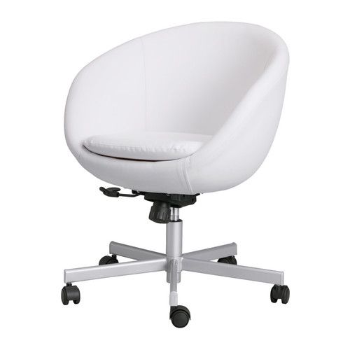 Products | White desk chair ikea, White office chair, Ikea desk cha