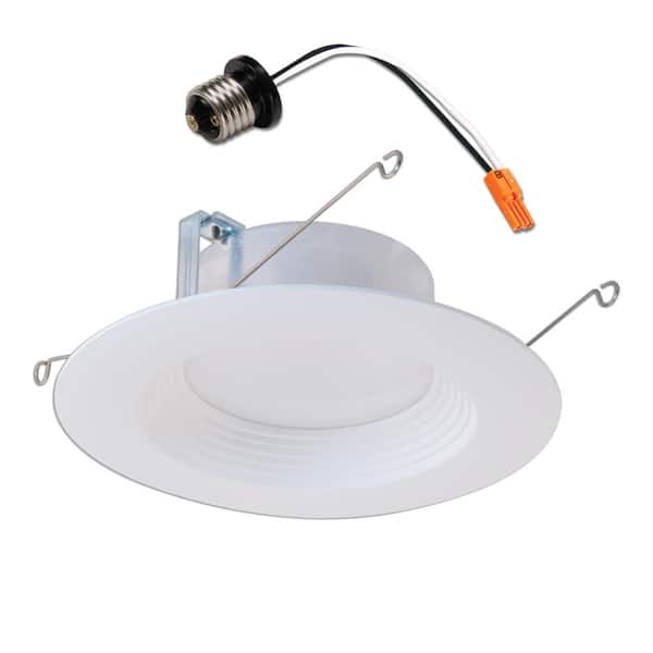 Halo 5 in. and 6 in. 5000K Integrated LED White Recessed Ceiling .