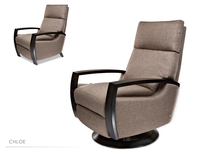 CHLOE Brown recliner chair | Interior Design Ide