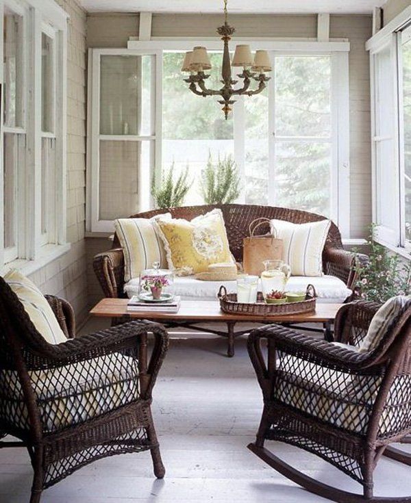 65 Living Room Decorating Ideas | Art and Design | Front porch .