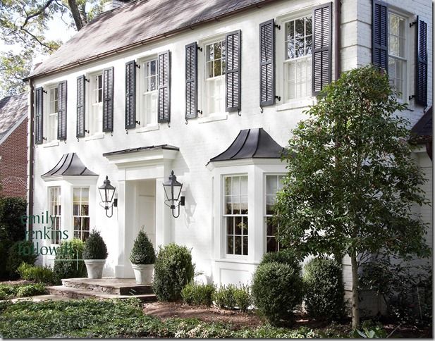 Things That Inspire | Traditional home exteriors, Exterior brick .